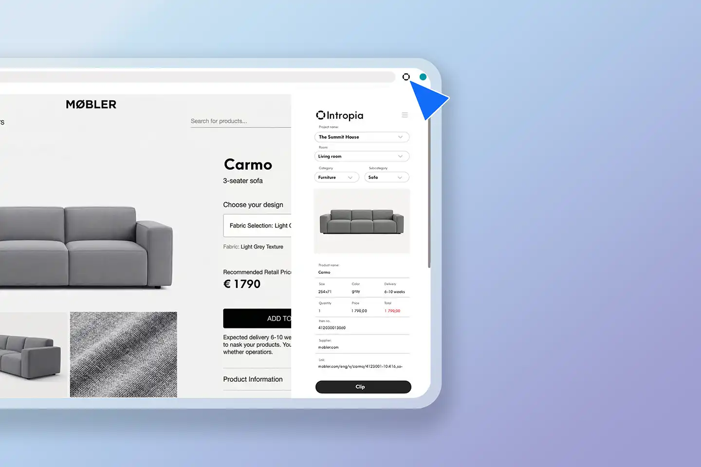 Automated Shopping List Interface
